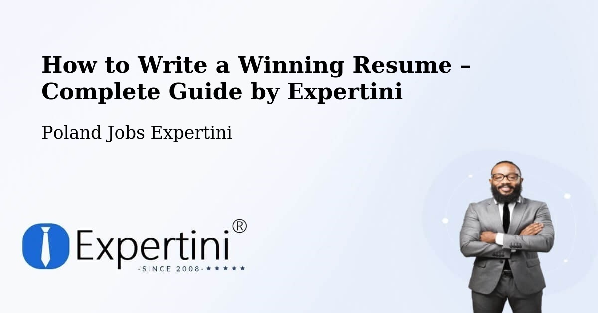Resume Writing Guide for Job Seekers – Grębów - Grębów, Poland Jobs Expertini